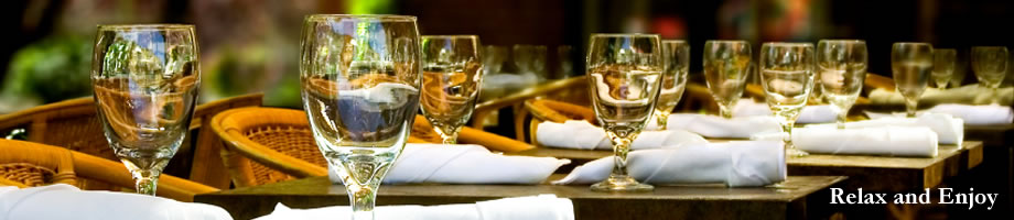 Crystal Glasses - Find dining
