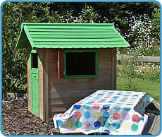 Playhouse and Sand Table